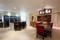 Kitchen and dining area